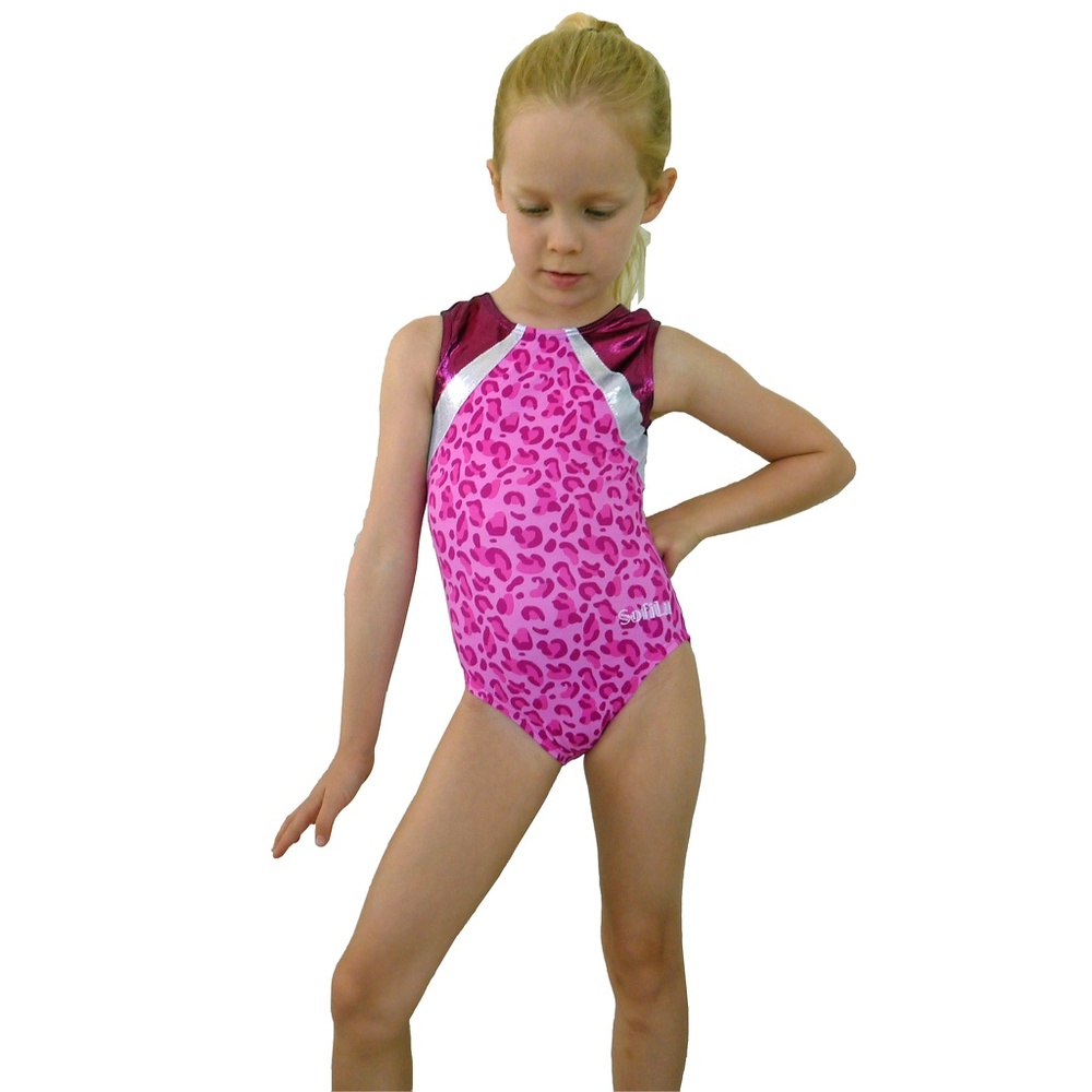 NEW!! Smart Stretch Girl Gymnastics Leotard - Rudi - Picture 2 of 5